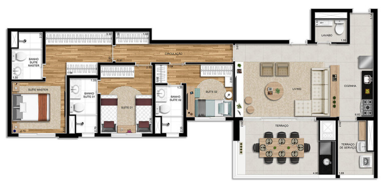 Imagem Apartamento com 3 Quartos à Venda, 107 m² em Parque São Jorge - São Paulo Imagem Apartamento com 3 Quartos à Venda, 107 m² em Parque São Jorge - São Paulo