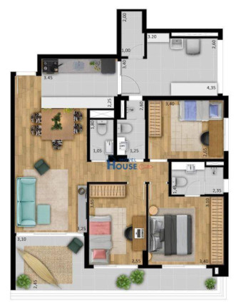 Imagem Apartamento com 3 Quartos à Venda, 111 m² em Pinheiros - São Paulo Imagem Apartamento com 3 Quartos à Venda, 111 m² em Pinheiros - São Paulo