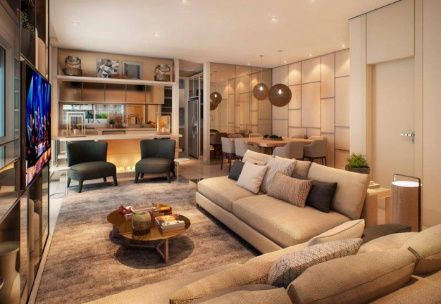 Imagem Apartamento com 3 Quartos à Venda, 211 m² em Swiss Park - Campinas