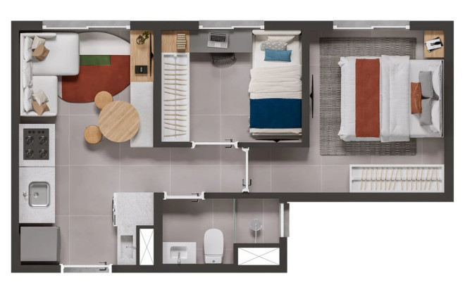 Imagem Apartamento com 2 Quartos à Venda, 38 m² em Ipiranga - São Paulo