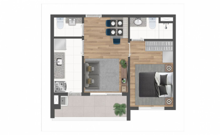 Imagem Studio à Venda, 31 m² em Moema - São Paulo Imagem Studio à Venda, 31 m² em Moema - São Paulo