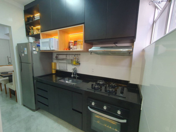 Imagem Apartamento com 1 Quarto à Venda, 50 m² em Itararé - São Vicente Imagem Apartamento com 1 Quarto à Venda, 50 m² em Itararé - São Vicente