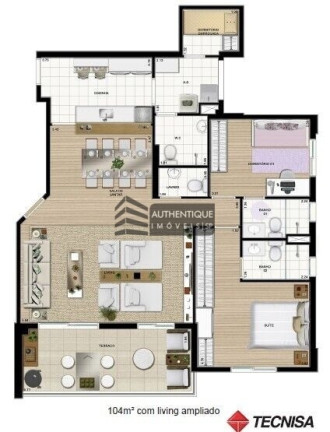 Imagem Apartamento com 2 Quartos à Venda, 104 m² em Centro - São Bernardo Do Campo Imagem Apartamento com 2 Quartos à Venda, 104 m² em Centro - São Bernardo Do Campo