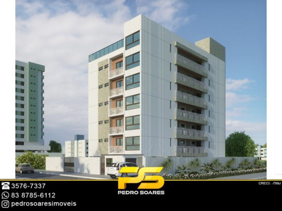 Imagem Apartamento com 2 Quartos à Venda, 32 m² em Intermares - Cabedelo