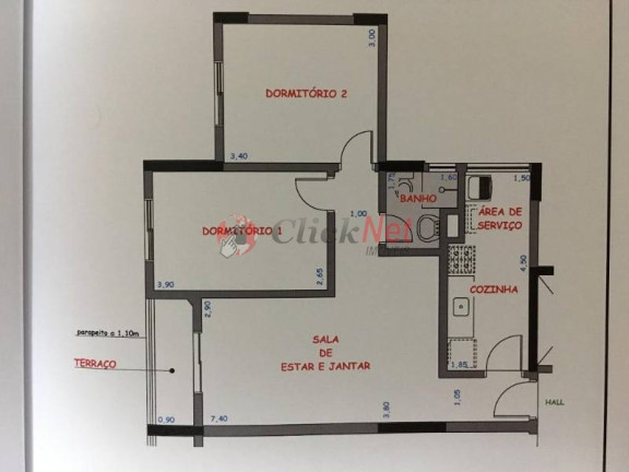Imagem Apartamento com 2 Quartos à Venda, 65 m² em Santa Terezinha - São Bernardo Do Campo