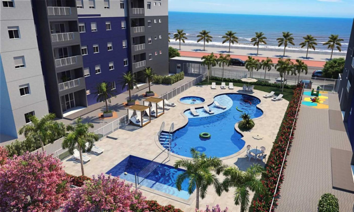 Imagem Imóvel com 2 Quartos à Venda, 49 m² em Balneário Umuarama - Mongaguá