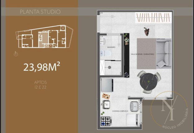 Imagem Apartamento com 1 Quarto à Venda, 24 m² em Vila Prudente - São Paulo Imagem Apartamento com 1 Quarto à Venda, 24 m² em Vila Prudente - São Paulo