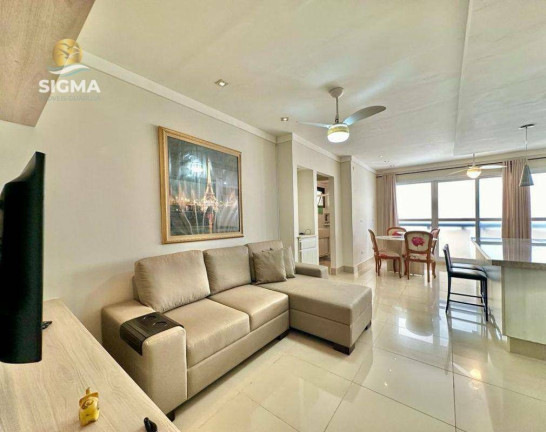 Apartamento com 1 Quarto à Venda, 60 m² em Pitangueiras - Guarujá