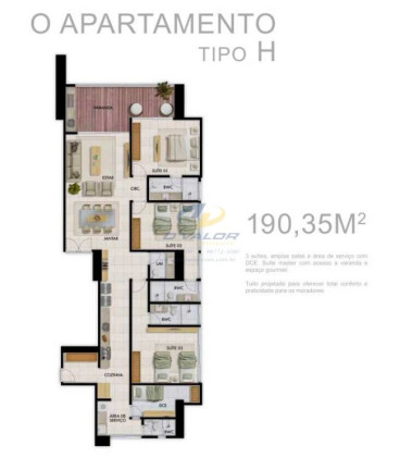 Imagem Apartamento com 3 Quartos à Venda, 270 m² em Altiplano Cabo Branco - João Pessoa