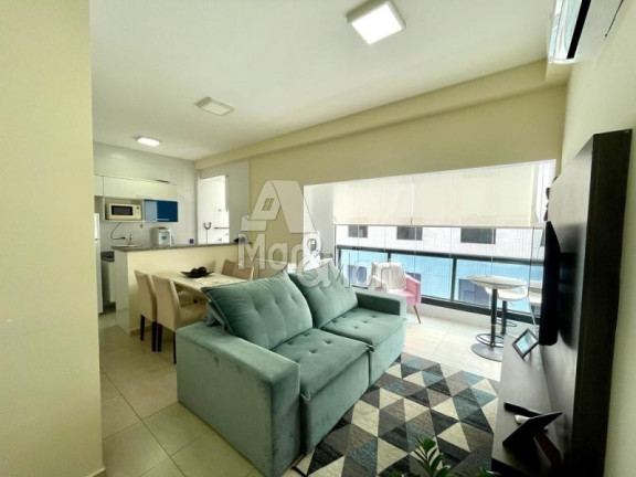 Flat com 2 Quartos à Venda, 65 m² em Pitangueiras - Guarujá