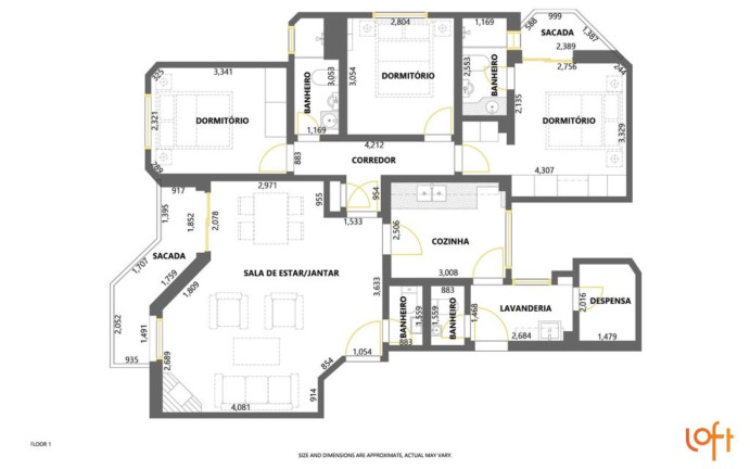 Imagem Apartamento com 3 Quartos à Venda, em Perdizes - São Paulo Imagem Apartamento com 3 Quartos à Venda, em Perdizes - São Paulo