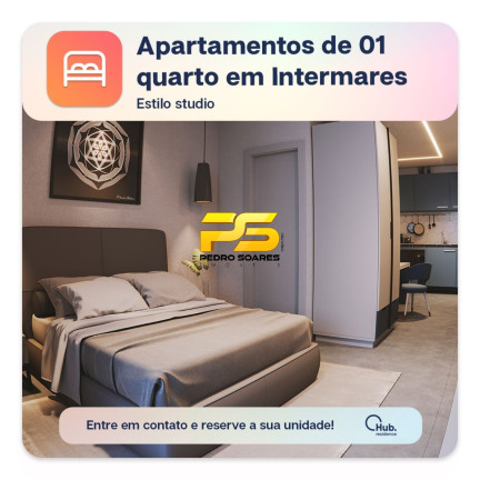 Apartamento com 1 Quarto à Venda, 21 m² em Intermares - Cabedelo