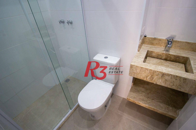Imagem Apartamento com 2 Quartos à Venda, 75 m² em Gonzaga - Santos