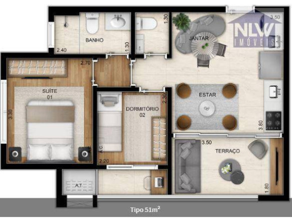 Imagem Apartamento com 1 Quarto à Venda, 38 m² em Vila Mariana - São Paulo