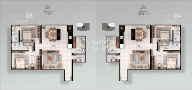 Imagem Cobertura com 4 Quartos à Venda, 369 m² em Praia Brava - Itajaí