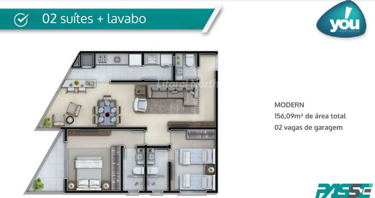 Imagem Apartamento com 2 Quartos à Venda, 71 m² em Fazenda - Itajaí Imagem Apartamento com 2 Quartos à Venda, 71 m² em Fazenda - Itajaí