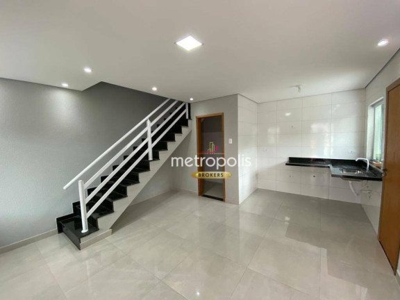 Imagem Sobrado com 3 Quartos à Venda, 125 m² em Vila Curuçá - Santo André