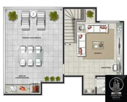Imagem Apartamento com 2 Quartos à Venda, 110 m² em Vila Gabriel - Sorocaba Imagem Apartamento com 2 Quartos à Venda, 110 m² em Vila Gabriel - Sorocaba