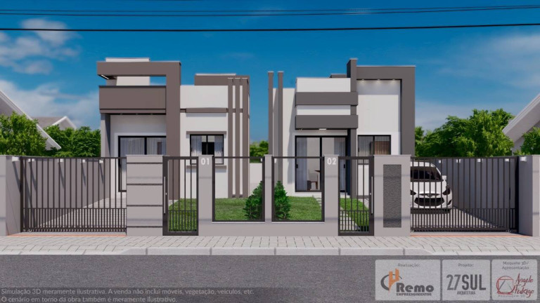 Imagem Casa com 3 Quartos à Venda, 81 m² em Dom Geraldo - Tijucas