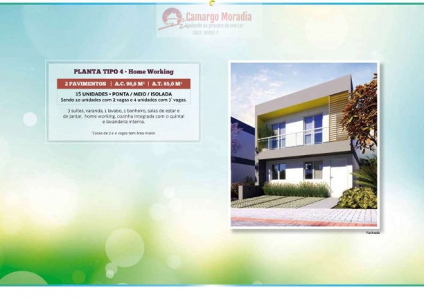 Imagem Casa de Condomínio com 3 Quartos à Venda, 95 m² em Jardim Modelo - Suzano