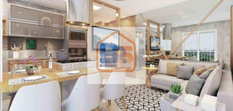 Apartamento com 2 Quartos à Venda, 41 m² em Vila Osasco - Osasco