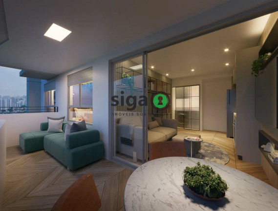 Imagem Apartamento com 2 Quartos à Venda, 54 m² em Brooklin - São Paulo Imagem Apartamento com 2 Quartos à Venda, 54 m² em Brooklin - São Paulo