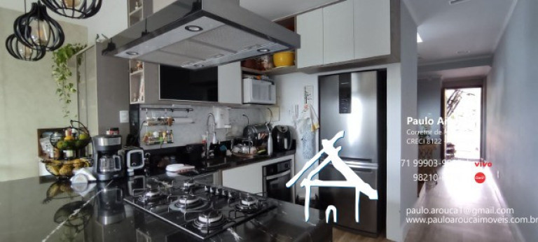 Imagem Apartamento com 3 Quartos à Venda, 150 m² em Buraquinho - Lauro De Freitas Imagem Apartamento com 3 Quartos à Venda, 150 m² em Buraquinho - Lauro De Freitas