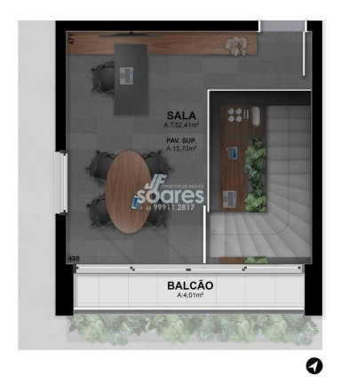 Imagem Sala Comercial à Venda, 52 m² em São Gonçalo - Pelotas