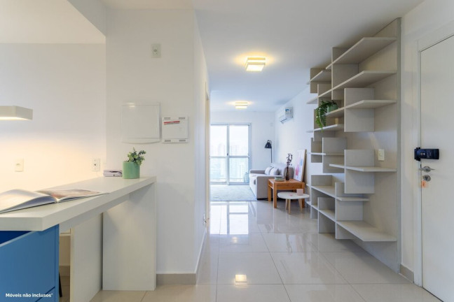 Imagem Apartamento com 1 Quarto à Venda, 50 m² em Brooklin Paulista - São Paulo Imagem Apartamento com 1 Quarto à Venda, 50 m² em Brooklin Paulista - São Paulo