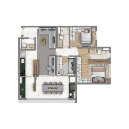 Imagem Apartamento com 3 Quartos à Venda, 126 m² em Mooca - São Paulo