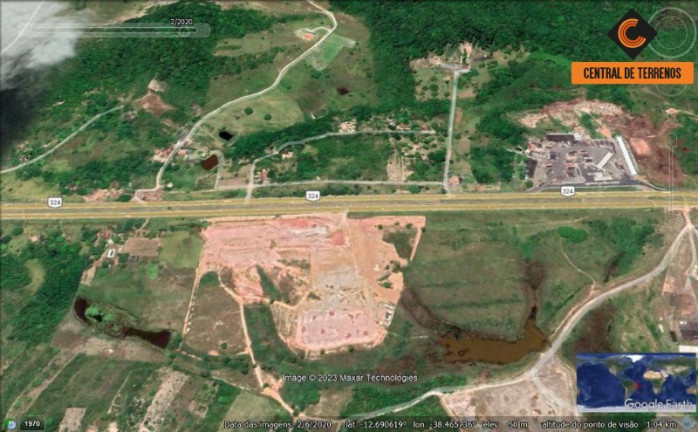 Imagem Terreno à Venda, 96.000 m² em Distrito Industrial - Candeias Imagem Terreno à Venda, 96.000 m² em Distrito Industrial - Candeias