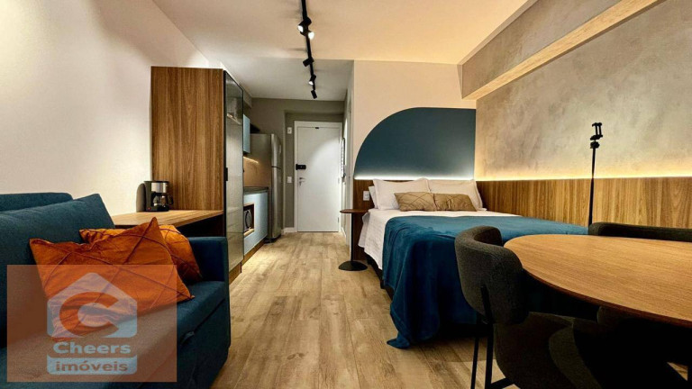Imagem Apartamento com 1 Quarto para Alugar, 27 m² em Cerqueira César - São Paulo Imagem Apartamento com 1 Quarto para Alugar, 27 m² em Cerqueira César - São Paulo