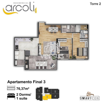 Imagem Apartamento com 2 Quartos à Venda, 67 m² em Vila Mirim - Praia Grande Imagem Apartamento com 2 Quartos à Venda, 67 m² em Vila Mirim - Praia Grande
