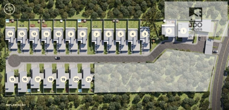 Imagem Casa de Condomínio com 4 Quartos à Venda, 252 m² em Santo Inácio - Curitiba