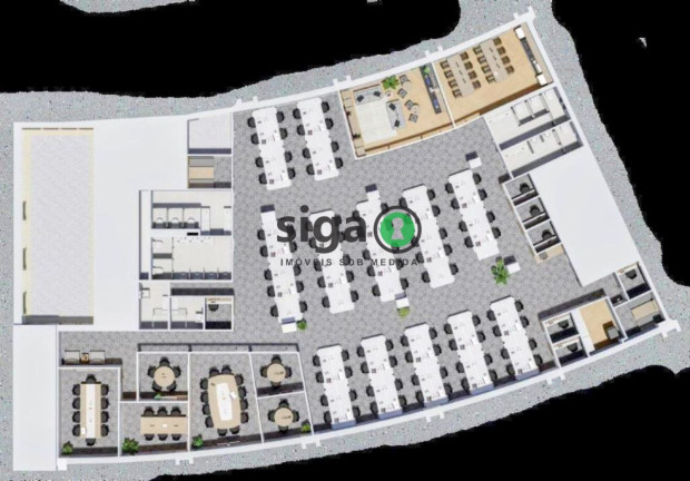 Imagem Imóvel Comercial para Alugar, 620 m² em Brooklin Paulista - São Paulo Imagem Imóvel Comercial para Alugar, 620 m² em Brooklin Paulista - São Paulo