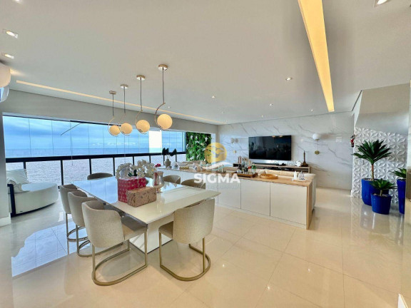Imagem Cobertura com 4 Quartos à Venda, 260 m² em Enseada - Guarujá