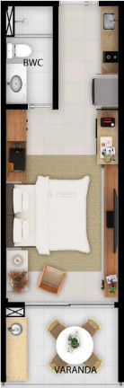 Imagem Apartamento com 1 Quarto à Venda, 32 m² em Tamandaré - Tamandaré Imagem Apartamento com 1 Quarto à Venda, 32 m² em Tamandaré - Tamandaré