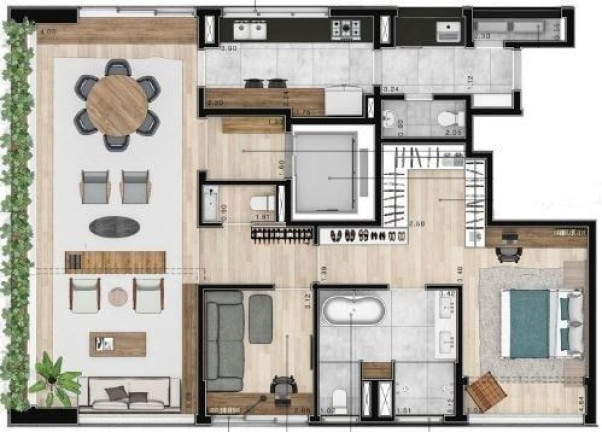 Imagem Apartamento com 3 Quartos à Venda, 196 m² em Cerqueira César - São Paulo Imagem Apartamento com 3 Quartos à Venda, 196 m² em Cerqueira César - São Paulo