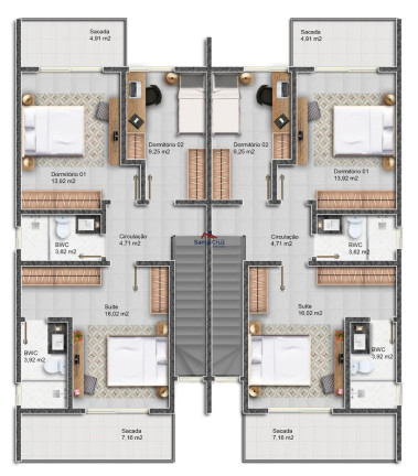 Imagem Sobrado com 3 Quartos à Venda, 132 m² em Ingleses Do Rio Vermelho - Florianópolis