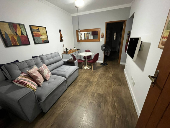 Apartamento com 1 Quarto para Alugar, 42 m² em Gonzaga - Santos