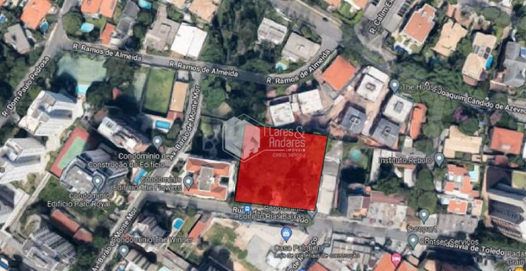 Imagem Terreno à Venda, 2.000 m² em Paineiras Do Morumbi - São Paulo Imagem Terreno à Venda, 2.000 m² em Paineiras Do Morumbi - São Paulo