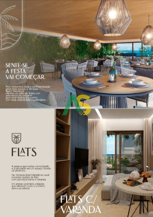 Imagem Flat com 2 Quartos à Venda, 53 m² em Centro - Tamandaré Imagem Flat com 2 Quartos à Venda, 53 m² em Centro - Tamandaré