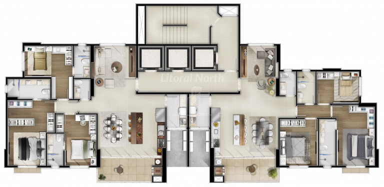 Imagem Apartamento com 3 Quartos à Venda, 122 m² em Fazenda - Itajaí