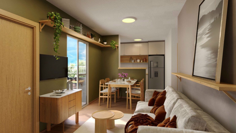 Imagem Imóvel com 2 Quartos à Venda, 40 m² em Forquilhas - São José Imagem Imóvel com 2 Quartos à Venda, 40 m² em Forquilhas - São José