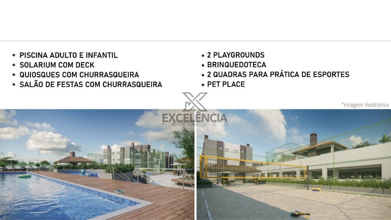 Imagem Apartamento com 2 Quartos à Venda, 44 m² em Boneca Do Iguaçu - São José Dos Pinhais Imagem Apartamento com 2 Quartos à Venda, 44 m² em Boneca Do Iguaçu - São José Dos Pinhais