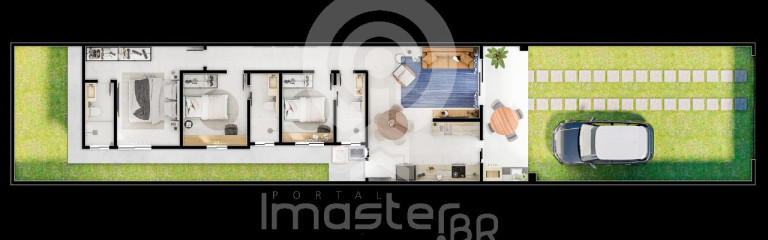 Imagem Casa com 3 Quartos à Venda, 97 m² em Mangabeira - Eusébio Imagem Casa com 3 Quartos à Venda, 97 m² em Mangabeira - Eusébio