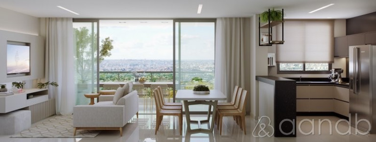 Apartamento com 3 Quartos à Venda, 118 m² em Jardim Das Acácias - Uberlândia