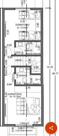 Imagem Casa com 2 Quartos à Venda, 75 m² em Vila São Sebastião - Mogi Das Cruzes