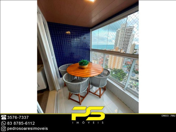 Apartamento com 3 Quartos à Venda, 120 m² em Tambaú - João Pessoa
