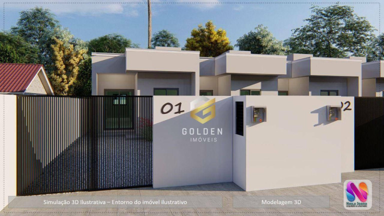 Imagem Casa com 2 Quartos à Venda, 60 m² em Nova Descoberta - Tijucas